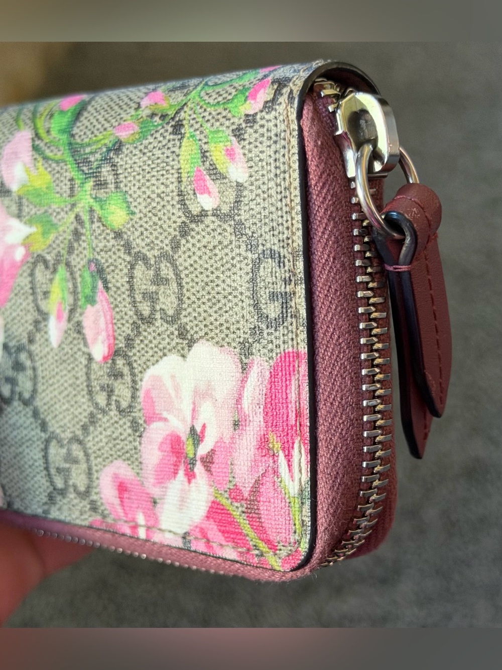 Gucci blooms zip around card case - Picture 5 of 15
